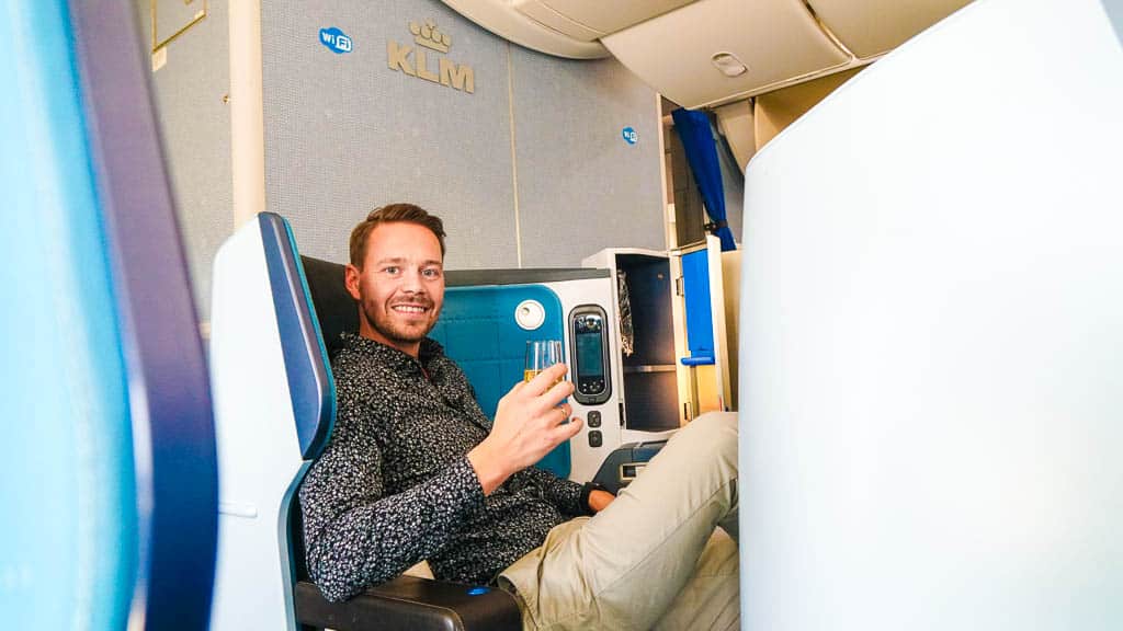 klm 787 business class 04474 KLM Business Class