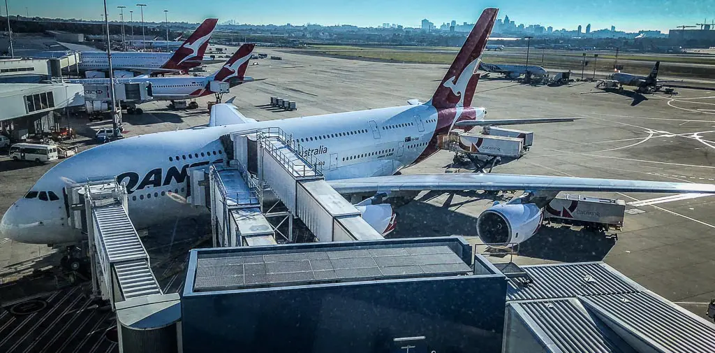 Qantas First Class A380 3634 Qantas First Class