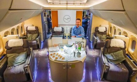 5-Sterne Lufthansa First Class 747-8 & First Class Terminal