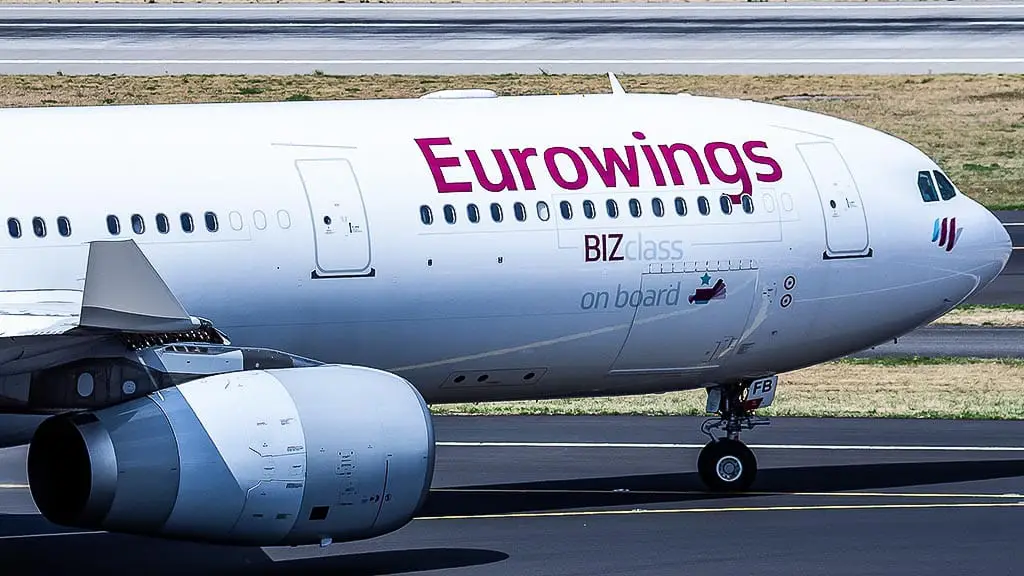 Eurowings BEST A330 300 40 Eurowings BIZclass