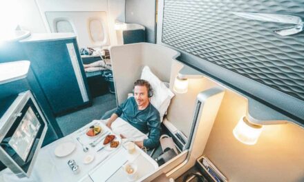 British Airways First Class A380 SFO-LHR