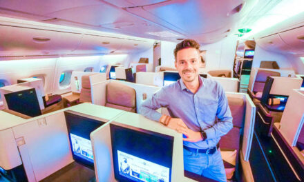 14 Stunden in der Etihad Business Class im A380 nach Sydney