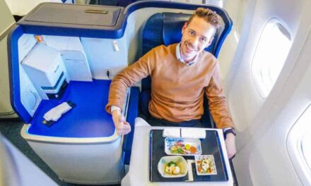 Die ANA Business Class in der 777 von Frankfurt nach Tokio
