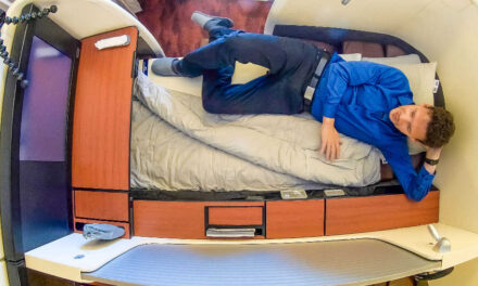 Wieder First! Japan Airlines First Class in der 777 nach Chicago