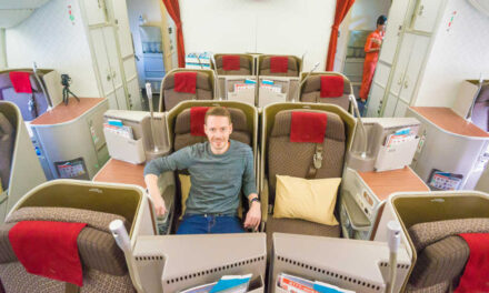 Eindrucksvoll! Die Garuda Indonesia Business Class in der 777