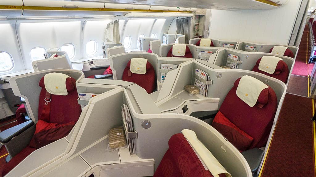 Hainan Airlines Business Class 2 Hainan Airlines Business Class