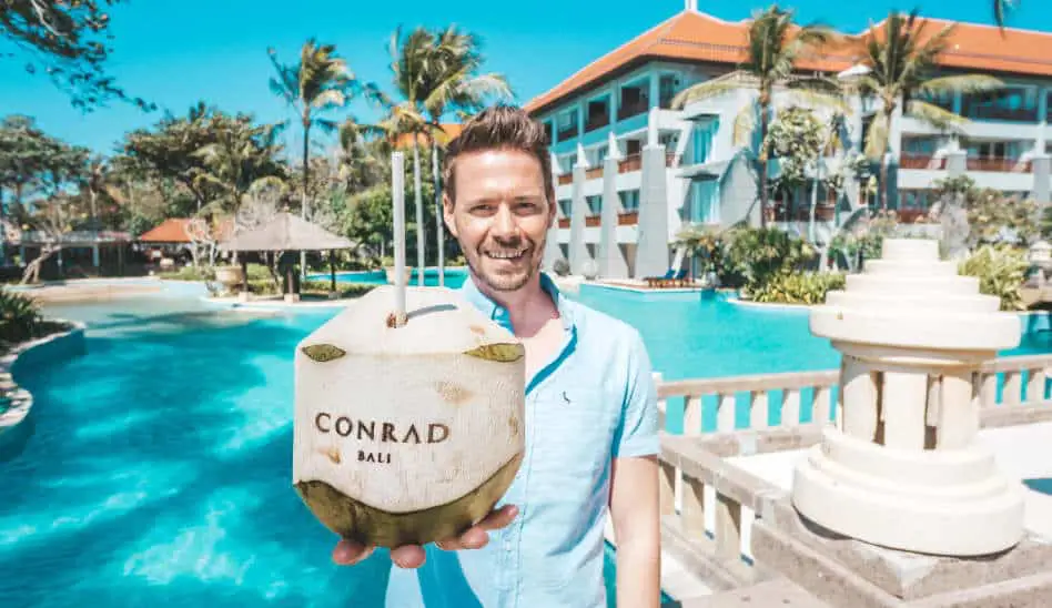 Das Conrad Bali – 5 Sterne Luxushotel direkt am Strand