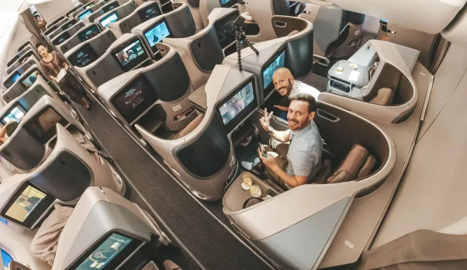 Singapore Airlines Business Class 787-10