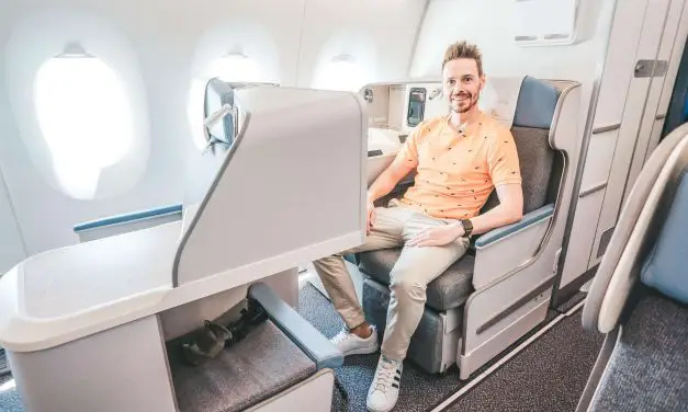 South African Airways Business Class A350