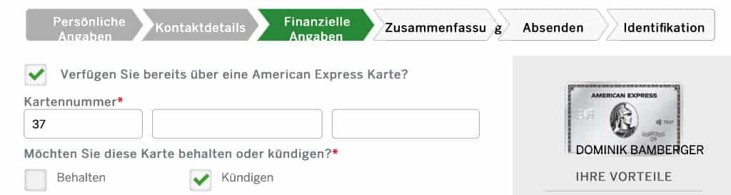 amex kuendigen American Express Wechsel