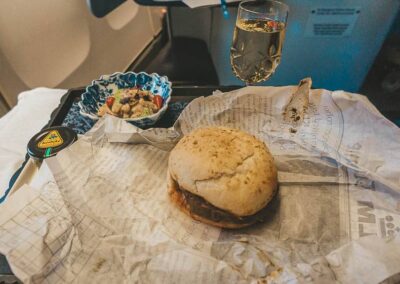 KLM 747 Business Class