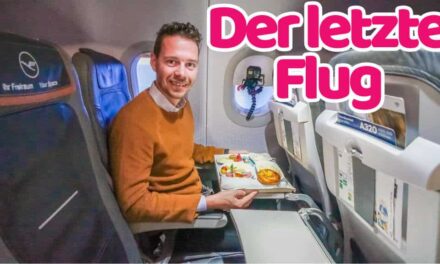 Unser letzter Flug 2020, Lufthansa Business Class nach Hannover