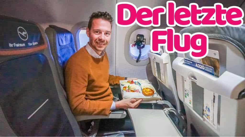 Unser letzter Flug 2020, Lufthansa Business Class nach Hannover
