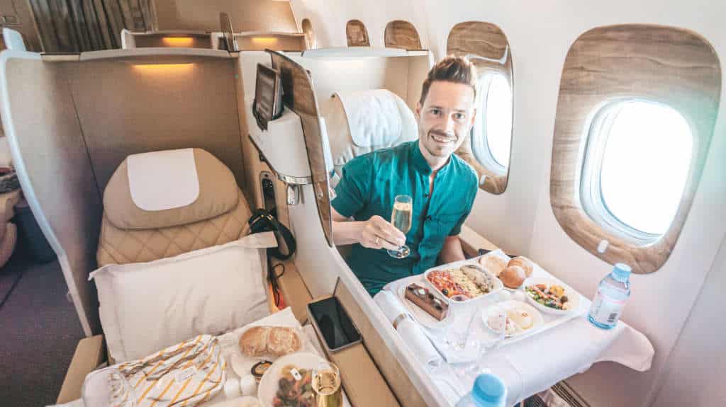 Die neue Emirates Business Class in Corona-Zeiten