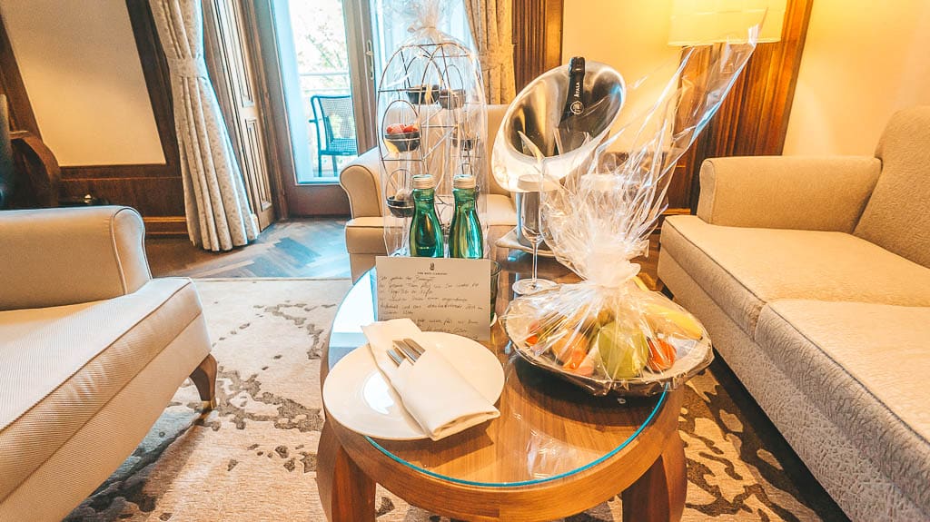 The Ritz-Carlton Wien Willkommensgeschenk