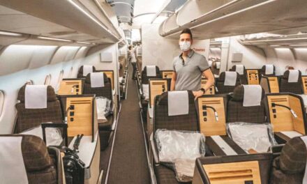 SWISS Business Class mit Corona Einschränkungen
