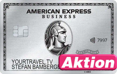 150.000 Punkte American Express Business Platinum Card