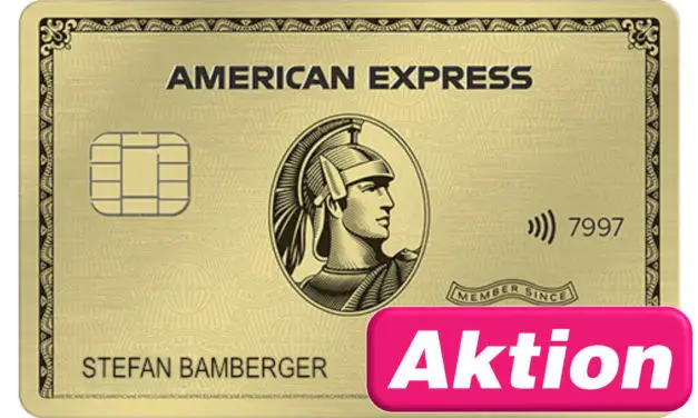 40.000 Punkte: American Express Gold Card