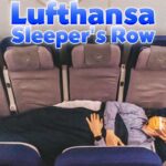 Lufthansa Sleeper’s Row in der 747-8