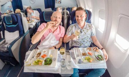 Mit der Condor Business Class 767-300 in den Urlaub