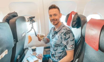 Bei Keks & Champagner – Air France A321 Business Class