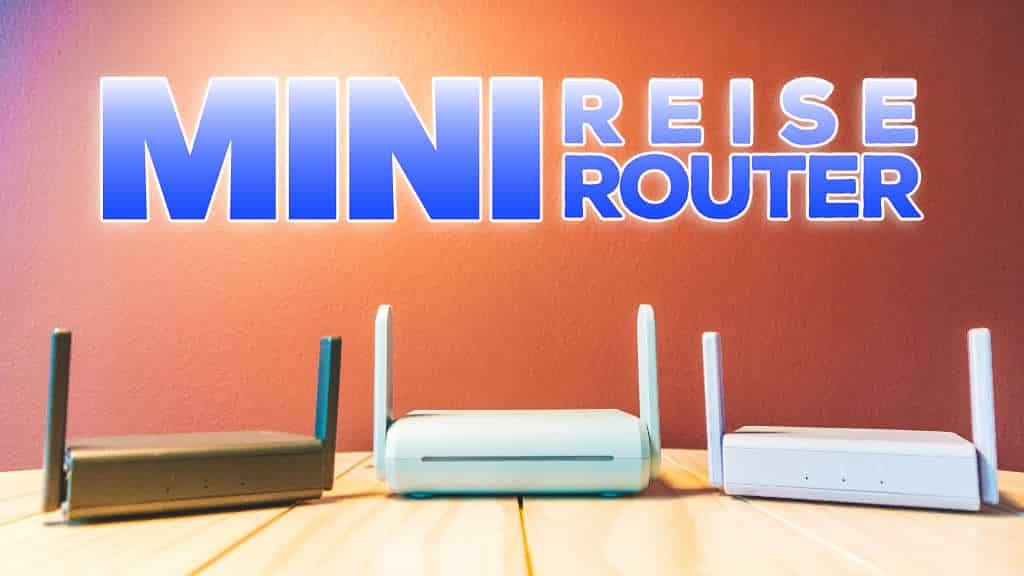 Mini Reiserouter mit VPN & Tor GL.iNet Slate, Beryl & Brume-W