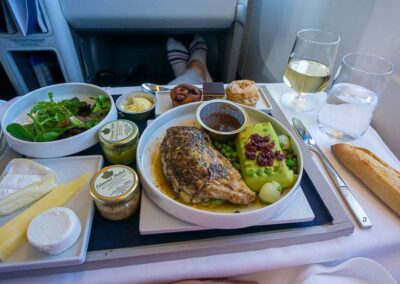 Air France Business Class Essen