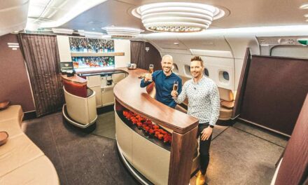 Endlich wieder A380! Qatar Business Class & Onboard Bar