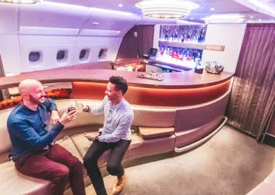qatar a380 lounge 1 A380