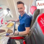 Lecker wars! Austrian Airlines Business Class