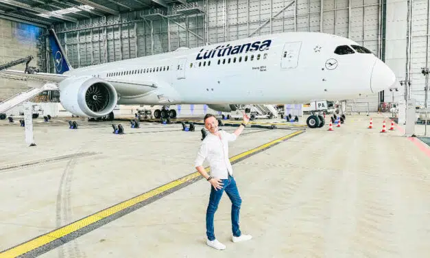 Lufthansa Boeing 787 Roll-In-Event