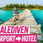 Ankunft Malediven und mit der Yacht ins neue Hilton Amingiri