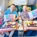 Kitsch oder Kult? Wir im Hello Kitty Flugzeug von EVA Air