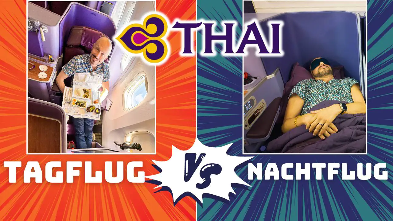 Tagflug vs. Nachtlfug