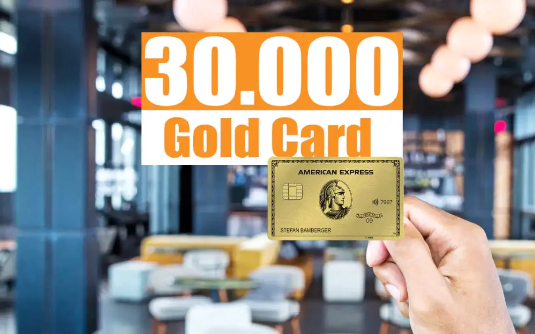 AKTION! 30.000 Punkte für die American Express Gold Card