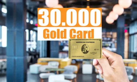 AKTION! 30.000 Punkte für die American Express Gold Card