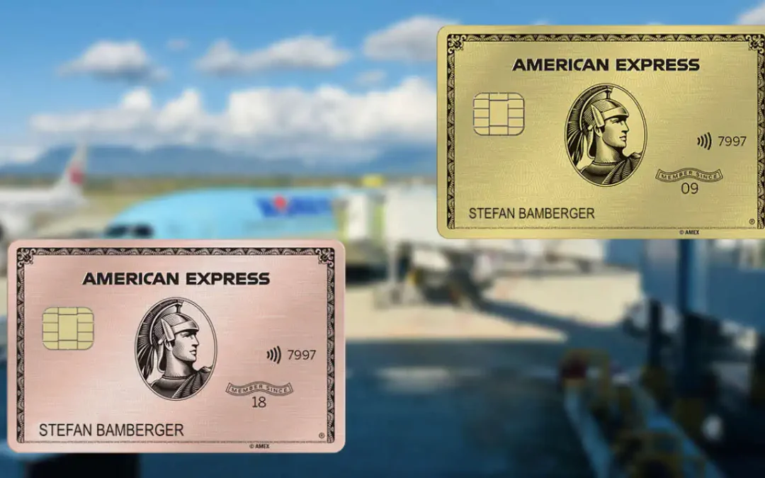 American Express Gold Card aus Metall – jetzt auch in Rosé Gold erhältlich