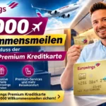 Eurowings Kreditkarte Premium 10.000 Meilen: Kosten und alle Vorteile im Check 2026